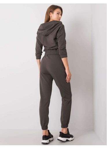 Čierna tepláková súprava