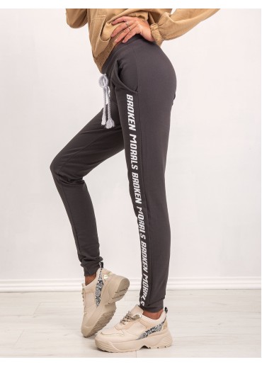 Khaki zelené tepláky