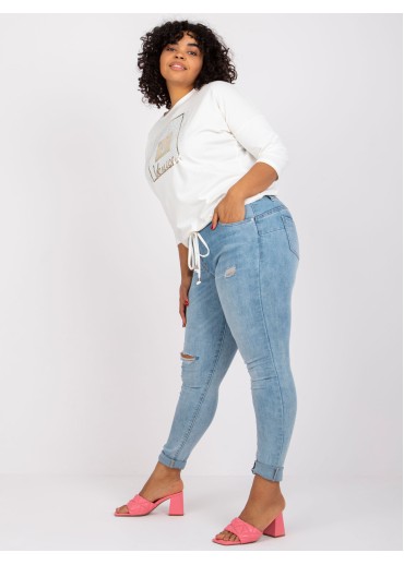 Smotanovo biele tričko s potlačou