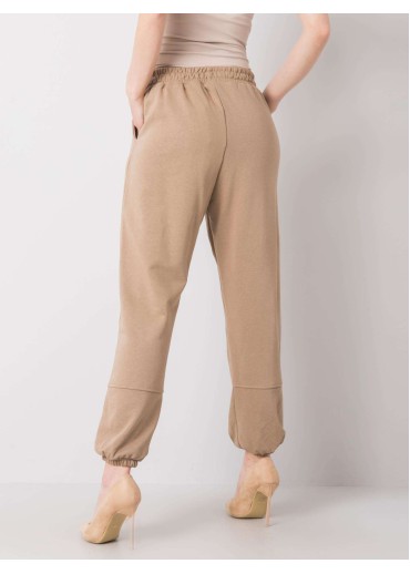 Béžovo hnedé tepláky