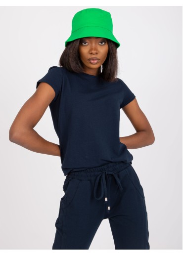 Modré bavlnené tričko