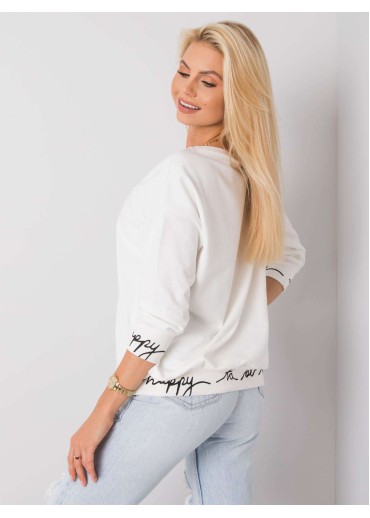 Smotanovo biela mikina