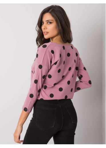 Ružové bavlnené tričko