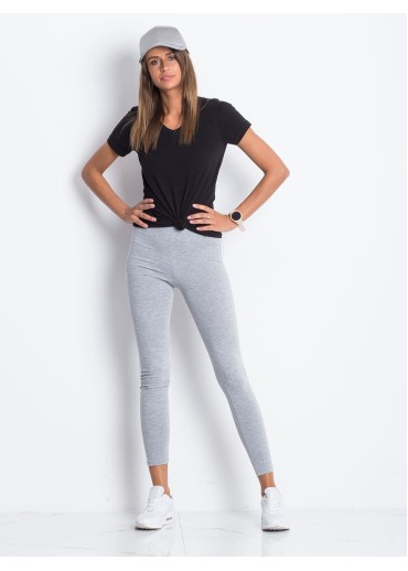 Sivá legíny s lampasmi