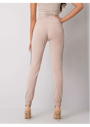 Béžovo hnedé tepláky