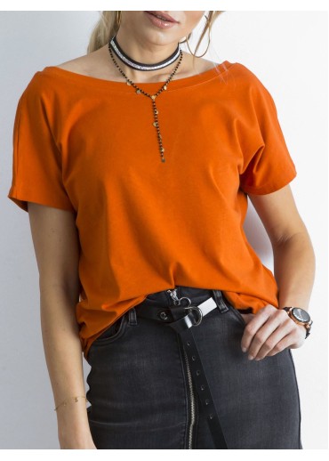 Karamelovo hnedé tričko