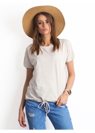 Béžovo hnedé tričko