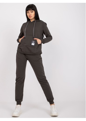 Khaki zelená tepláková súprava