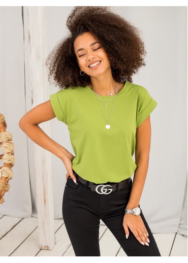 Zelené basic tričko