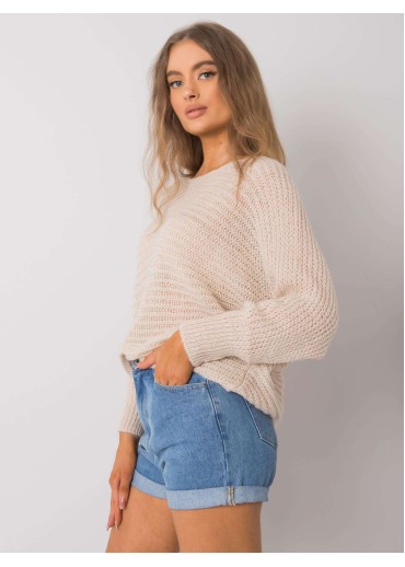 Béžovo hnedý sveter