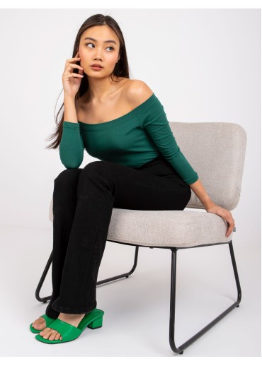 Tmavozelené tričko