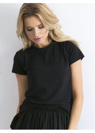 Čierne basic tričko