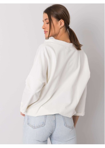 Smotanovo biela mikina