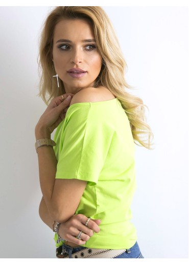 Zelené basic tričko