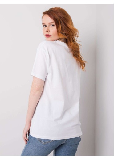 Biele tričko s potlačou