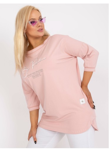 Tmavopúdrovo ružová tunika