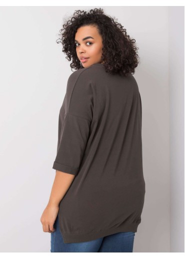 Biele tričko s 3/4 rukávom