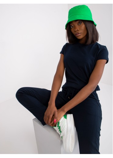 Modré bavlnené tričko