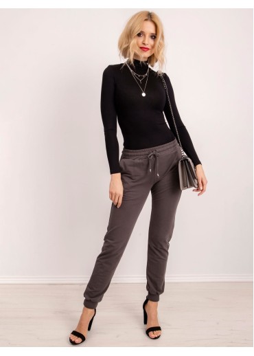 Khaki zelené basic tepláky