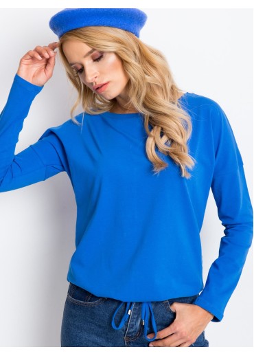 Svetlomodré tričko s dlhým rukávom