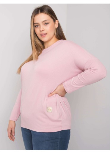 Tmavopúdrovo ružové tričko