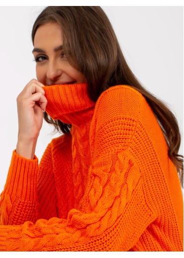 Oranžový dlhý rolák