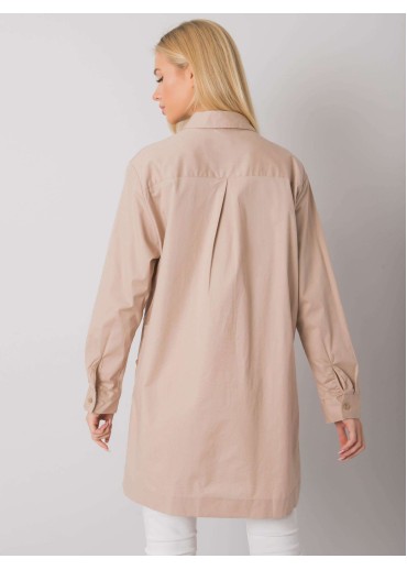 Béžovo hnedá košeľa