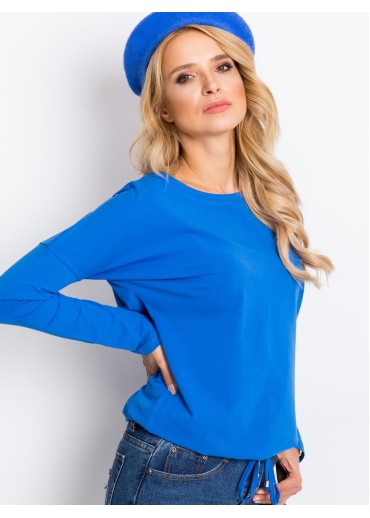 Svetlomodré tričko s dlhým rukávom