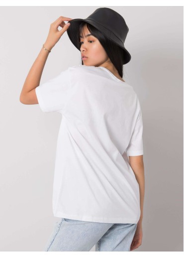 Biele bavlnené tričko