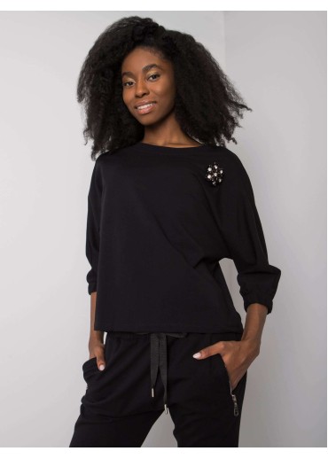 Čierna tepláková súprava