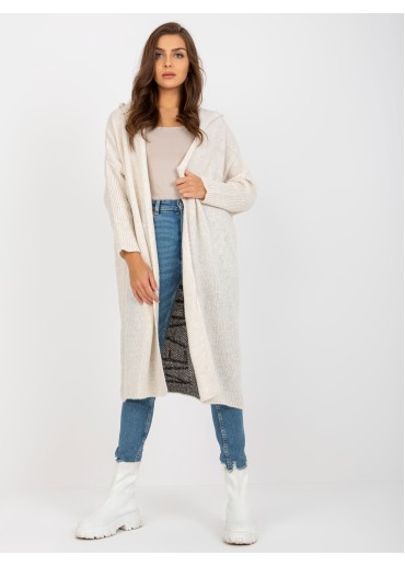 Smotanovo biely kardigán