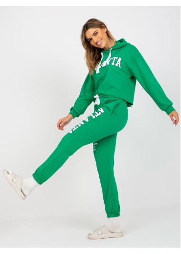 Zelená tepláková súprava