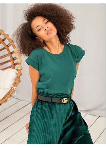 Tmavozelené tričko