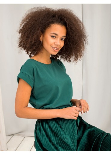 Tmavozelené tričko