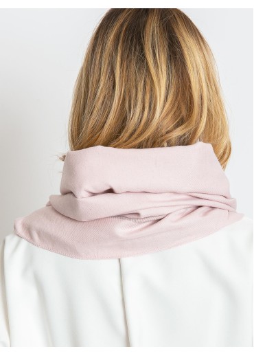 Púdrovo ružová šatka