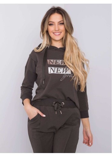 Čierna tepláková súprava