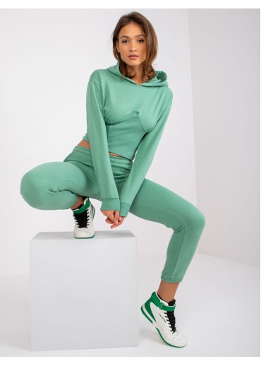 Zelená tepláková súprava