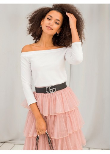 Biele carmen tričko