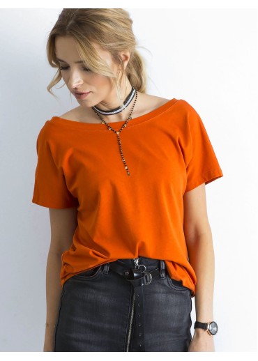 Karamelovo hnedé tričko