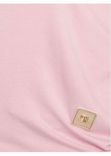 Tmavopúdrovo ružové tričko
