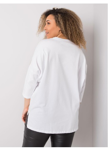 Biele tričko s potlačou