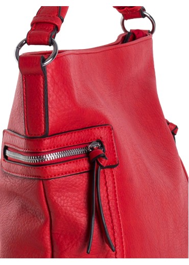 Červená kabelka na rameno