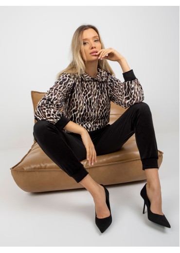 Čierna tepláková súprava