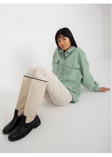 Svetlozelená košeľa