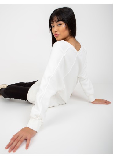 Smotanovo biela mikina