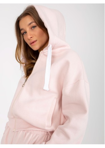 Púdrovo ružová tepláková súprava