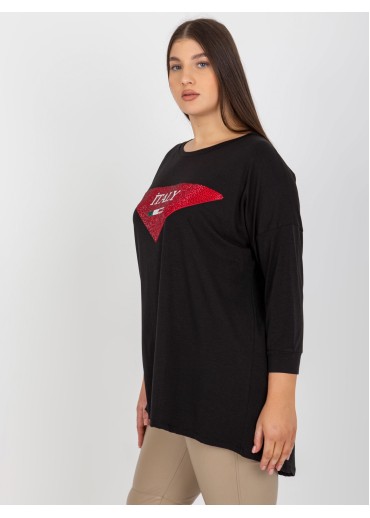 Čierne tričko Italy