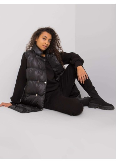 Čierny teplákový komplet