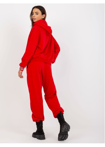 Červená tepláková súprava