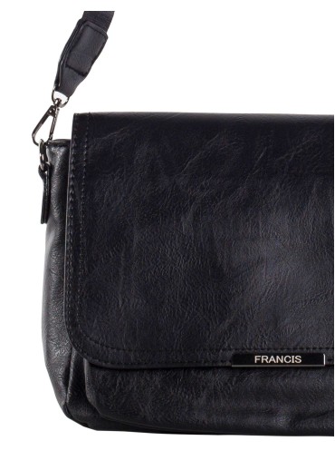 Čierna crossbody kabelka